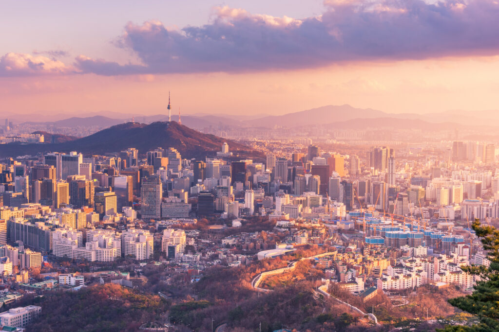 Seoul City Skyline