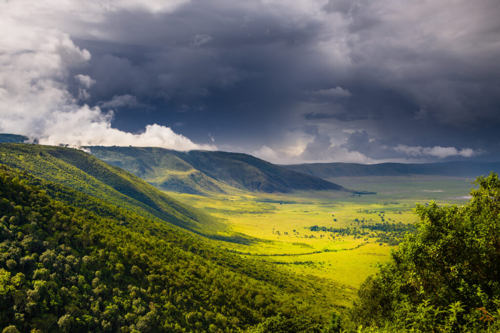 Tanzania Map 7 Epic landscapes of the Ngorongoro Crater