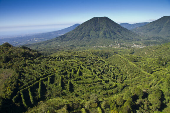 Mountain ranges in El Salvador