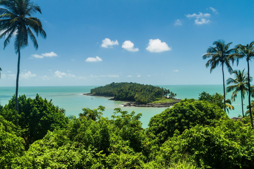 Devilβs Island off the coast of French Guiana