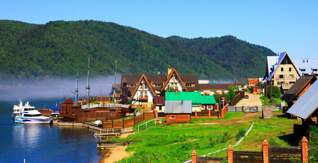 Settlements on Lake Baikal 