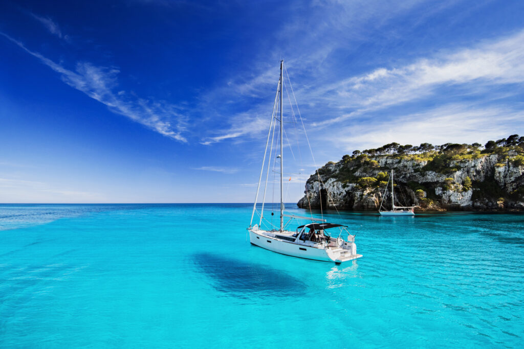 Menorca is a popular tourist destination in the Spanish Balearic Islands