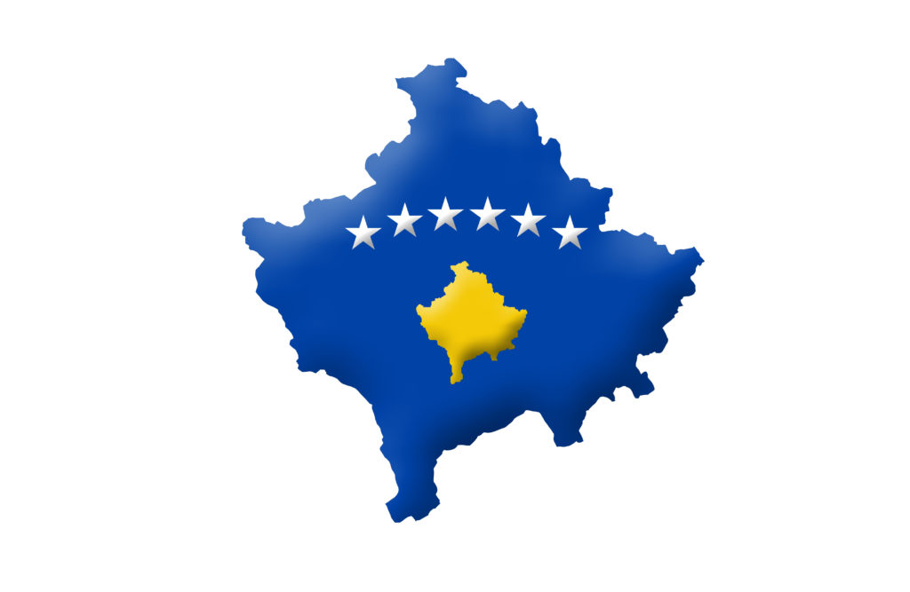 Republic of Kosovo map