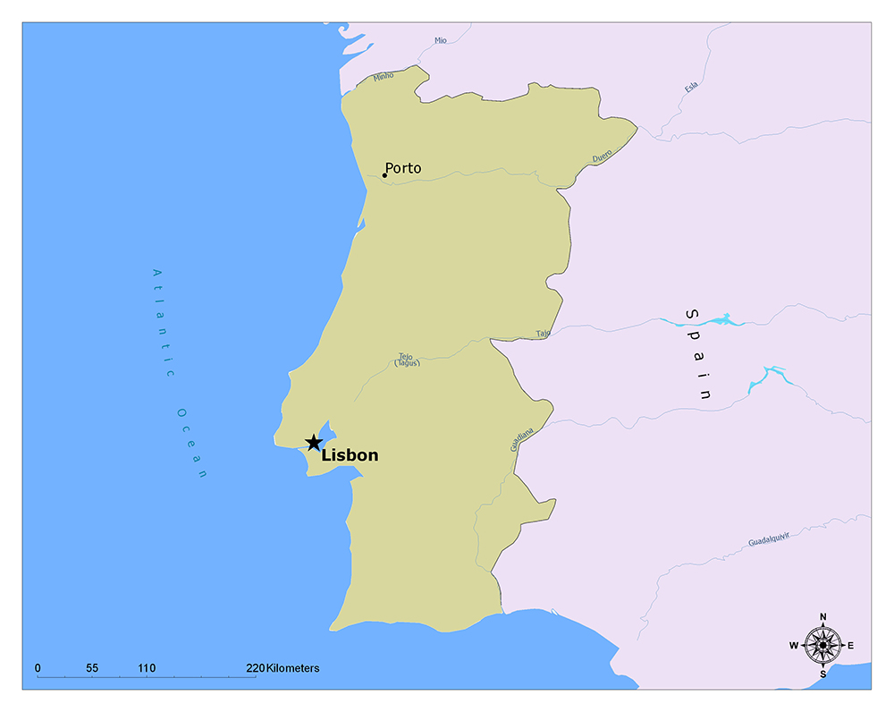 What is the Capital of Portugal? 1