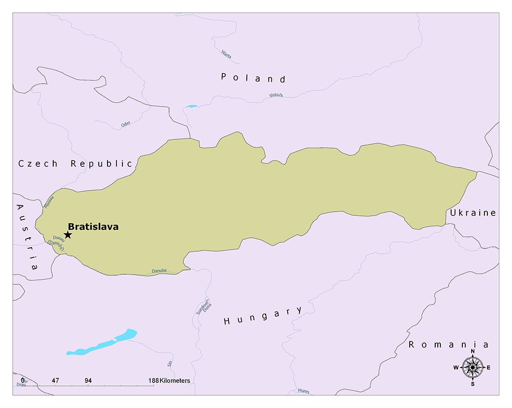 What is the Capital of Slovakia? 1