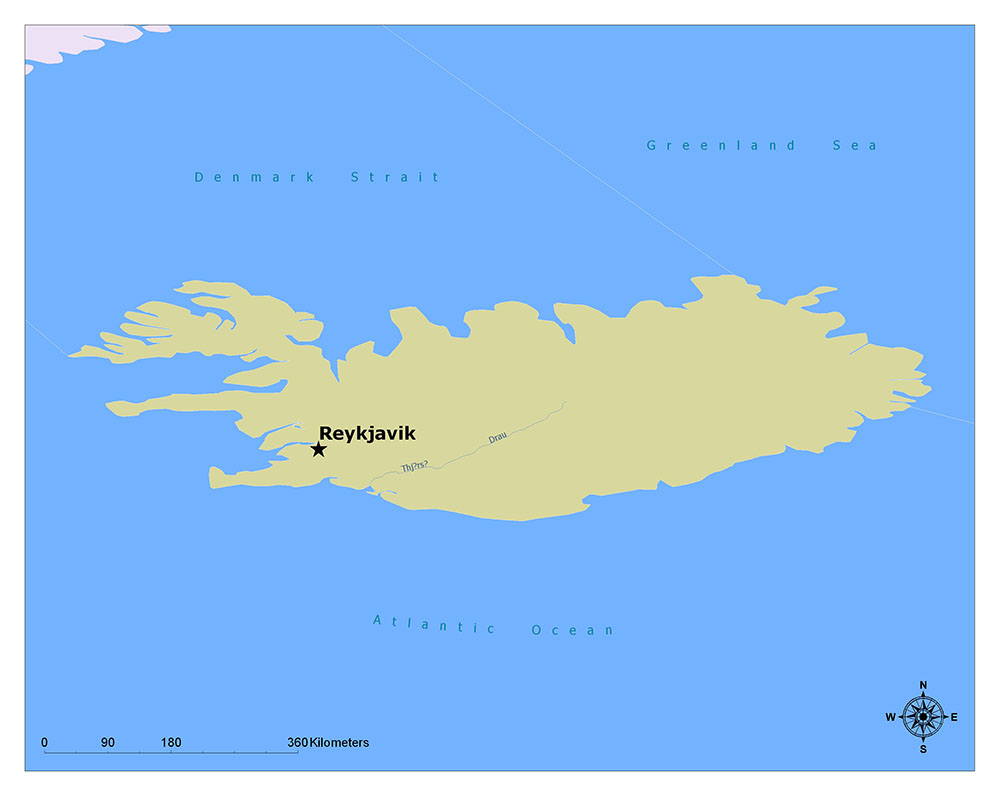 What is the Capital of Iceland? 1