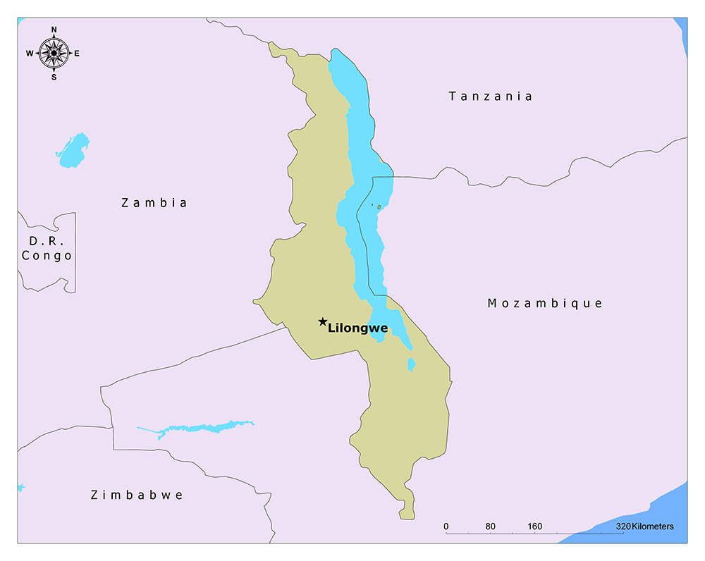 What is the Capital of Malawi? 1