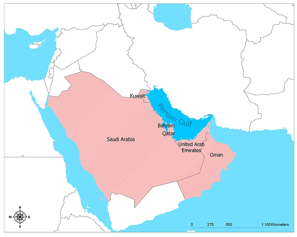 přejít Emailem dílna gulf map Specialista Abstrakce Nevinný