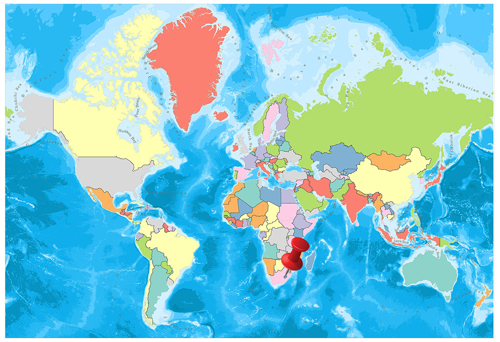 Lesotho / Maps, Geography, Facts 2 Where is Lesotho