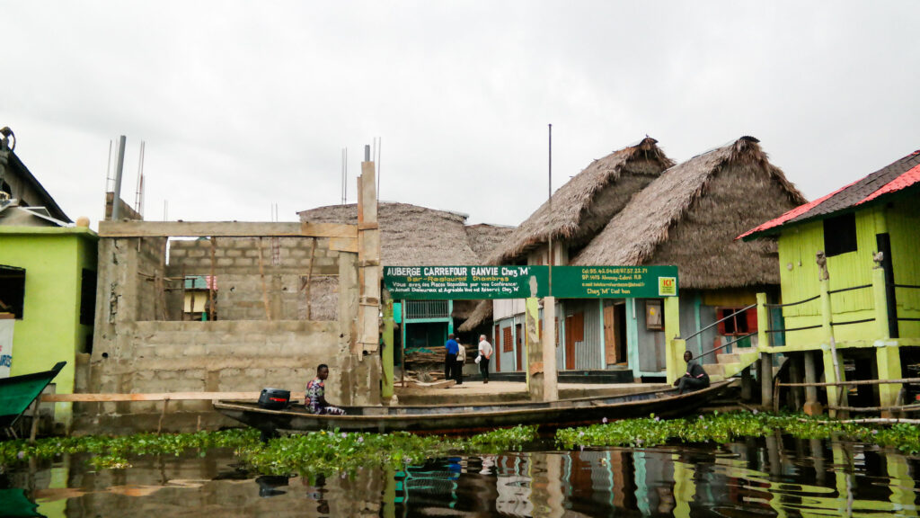 Nokoue lake in Benin Nokoue lake in Benin