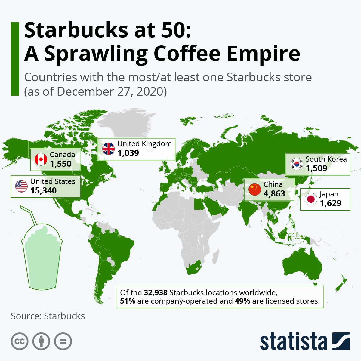 Starbucks World Map Starbucks Stores In The World Mappr