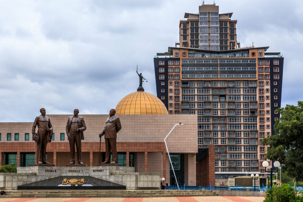 20 Most Beautiful Cities in Africa in 2022 7 Central business district, Gaborone, Botswana