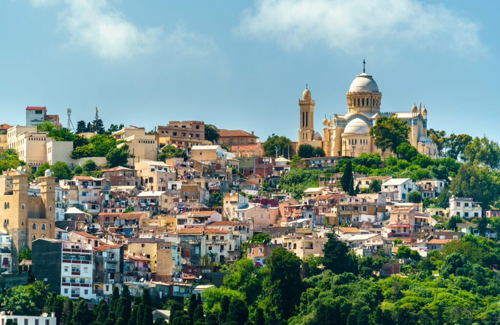 20 Most Beautiful Cities in Africa in 2022 19 View of Notre Dame d'Afrique, a Roman Catholic basilica in Algiers, the capital of Algeria.