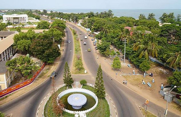 Capital city of the Gambia Banjul