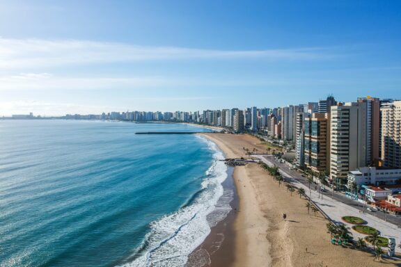 Praia de Iracema Beach, Fortaleza.