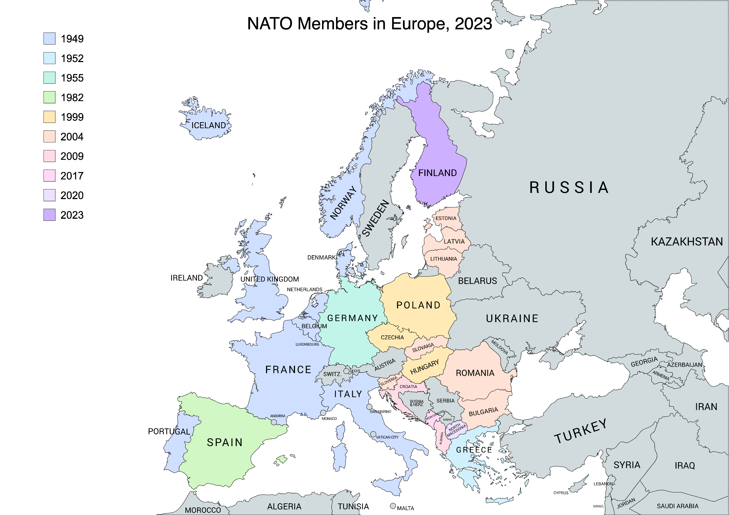 North Atlantic Treaty Organization (NATO)/NATO Map Mappr