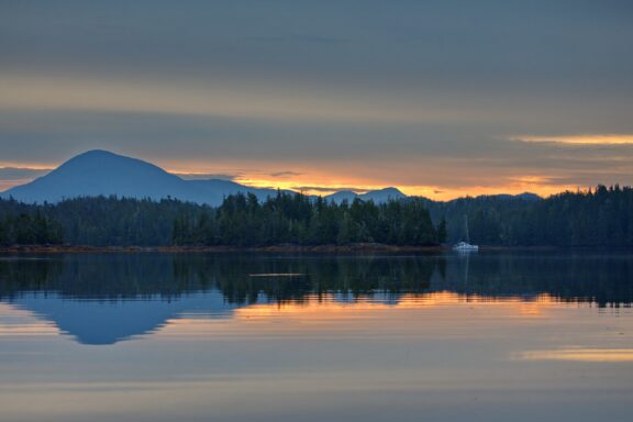 Great Bear and Rainforest. Canadian landscape.