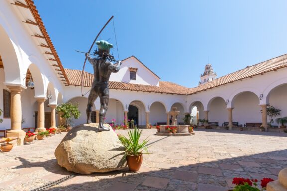 Casa de la Libertad where Bolivia's declaration of independance was proclaimed