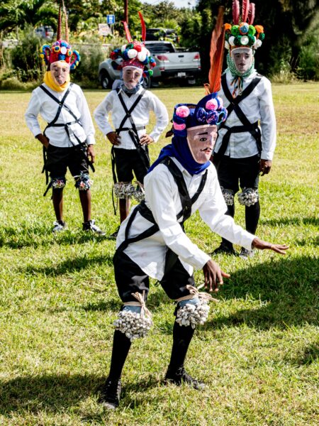 Belmopan belize:12/19/18; junkanoo traditional dancers in belize