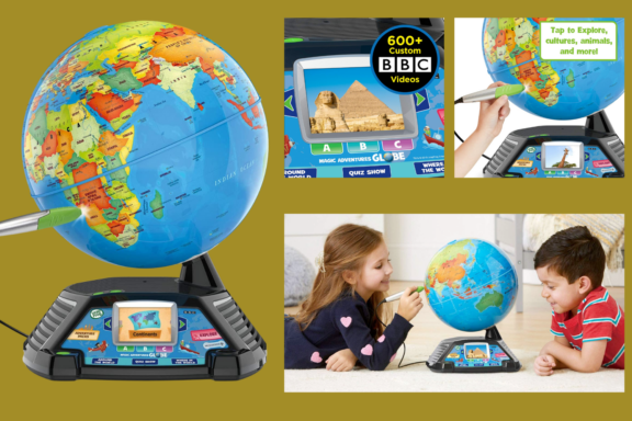 Interactive Educational Globe Toy for Kids Leapfrog magic glob best for kids