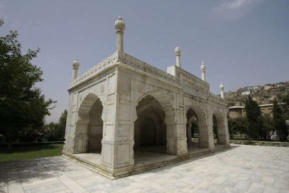 Babur's Tomb resting place of Zahir-ud-din Muhammad Babur