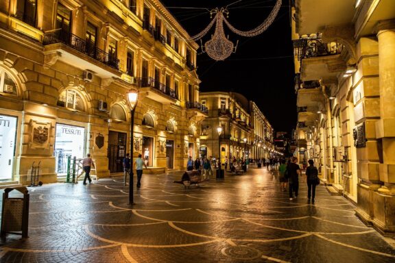 Nizami Street in Baku