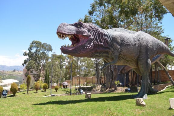 Cretaceous Park in Sucre, Bolivia