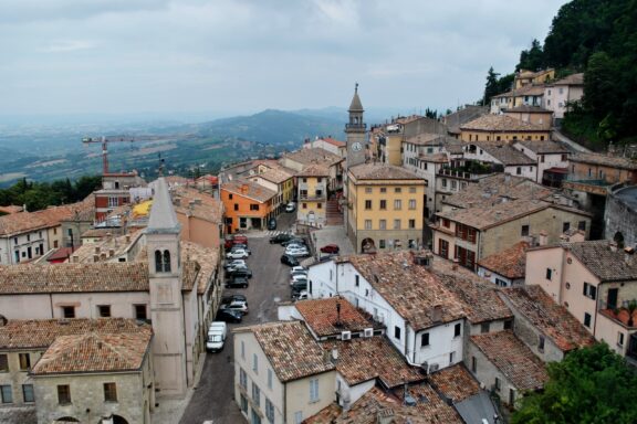 San marino city view