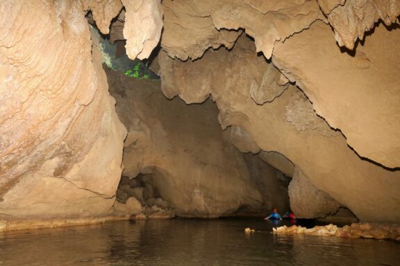 Cave tubing in St. Herman’s Cave