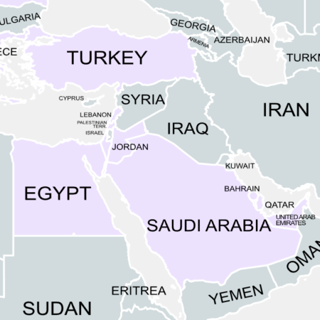 Uber middle east map