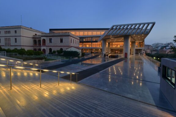 Acropolis Museum, designed by Swiss architect Bernard Tschum