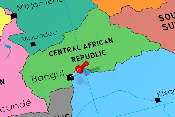 Bangui location in Central African Republic