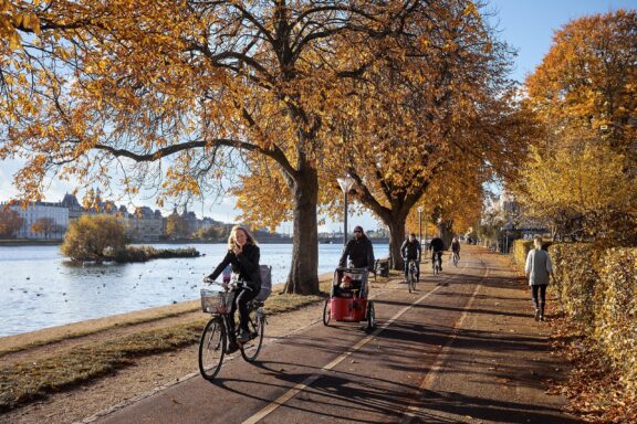 Copenhagen denmark 25 october 2015 autumn in copenhagen lifestyle of