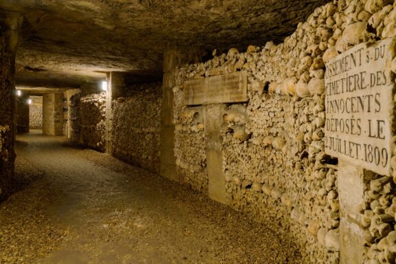 Inside the Catacombs of Paris