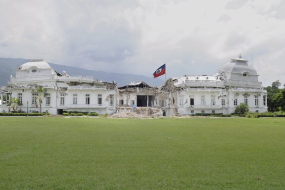 The Collapsed National Palace of Haiti