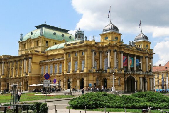 Croatian National Theatre in Zagreb