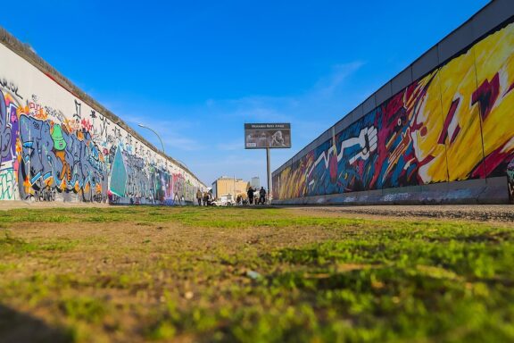 East Side Gallery, the largest open-air art gallery in the world.