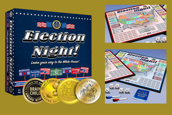 Election night board game