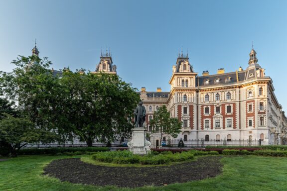 Kodály Körönd, a historical square in Budapest named after Zoltán Kodály