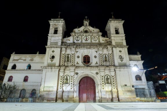 Church of Santa Maria de los Dolores, built in the 17th century