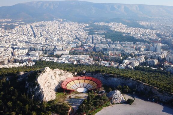 Open-Air Theater on top of the Mount Lycabettus