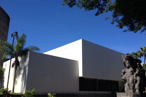 Modern Art Museum Building under Blue Sky San Salvador, Museo de Arte de El Salvador