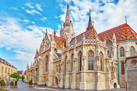 St. Matthias Church, the coronation site for several Hungarian kings