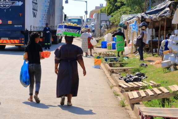 Mbabane locals and street markets