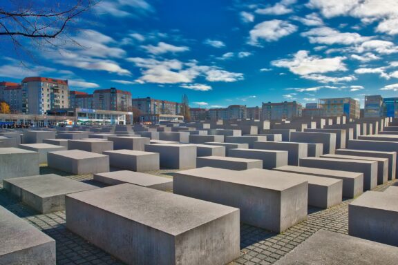 Concrete slabs in the Holocaust Memorial, Berlin