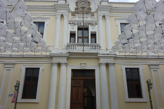 Entrance to the Museum for National Identity in Tegucigalpa