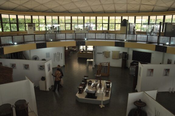 The National Museum of Ghana, opened to the public on 5th March 1957