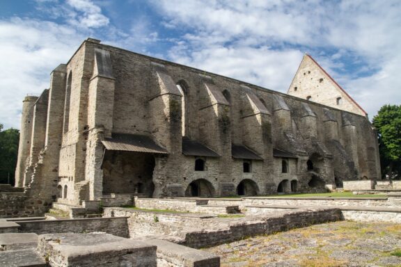 Ruins of Pirita Convent in Daylight Pirita Convent (then known as St Bridget's Convent)