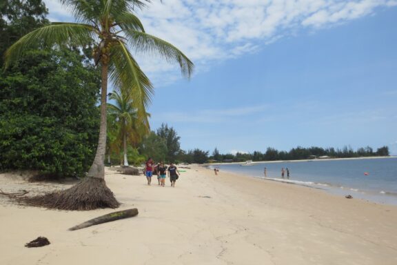 Pointe-Denis Beach - a popular retreat located a short boat ride from Libreville