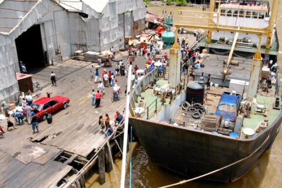 The Port of Georgetown, Guyana